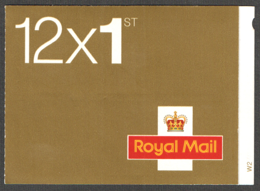 (image for) MF3 / SB1(8)B Cyl W2 (W1) 29mm Imprint Walsall 12 x 1st Booklet - Click Image to Close